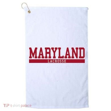 Maryland Lacrosse Golf Towel