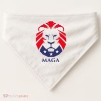 Maga Lion USA-Made Doggie Bandana thumb 0
