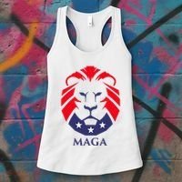 Maga Lion Women's Tank Top thumb 3