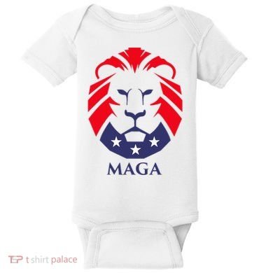 Maga Lion Baby Bodysuit