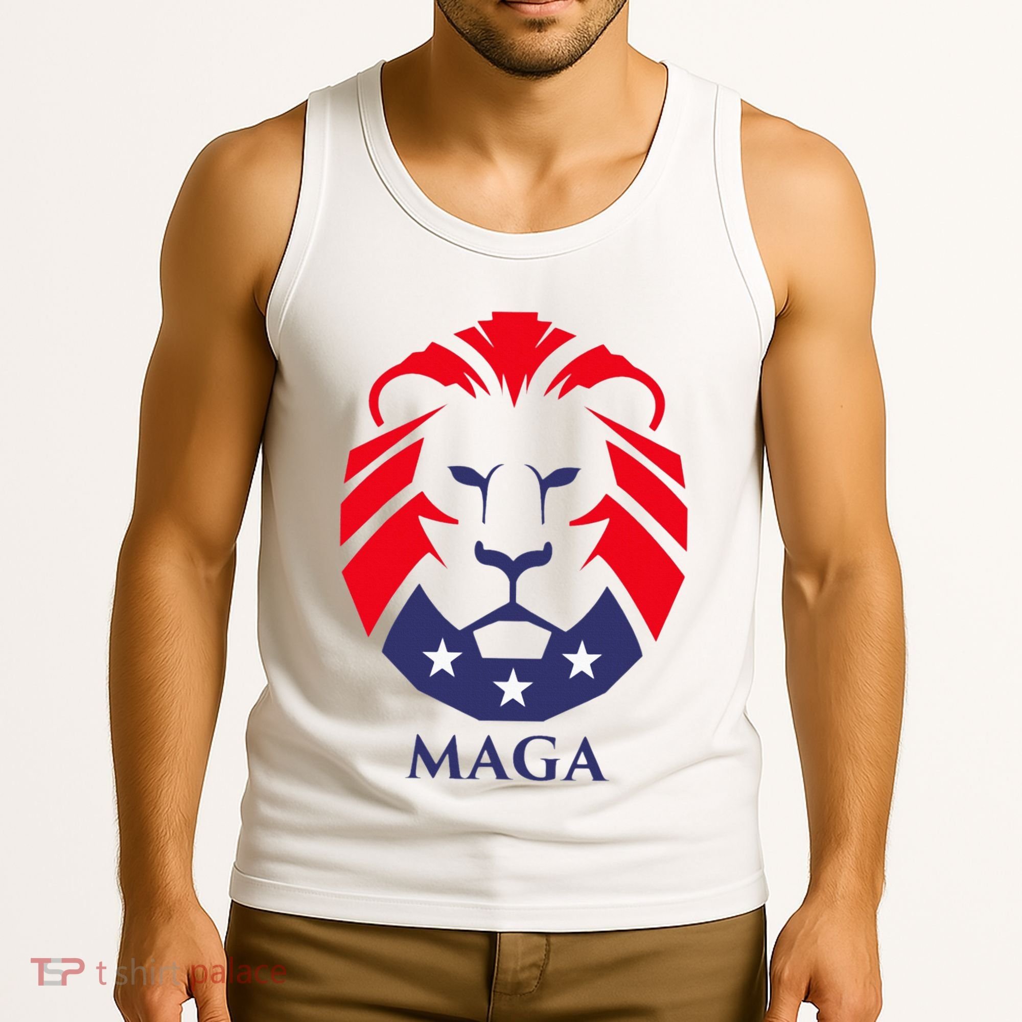 Maga Lion Tank Top