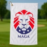 Maga Lion Golf Towel thumb 1
