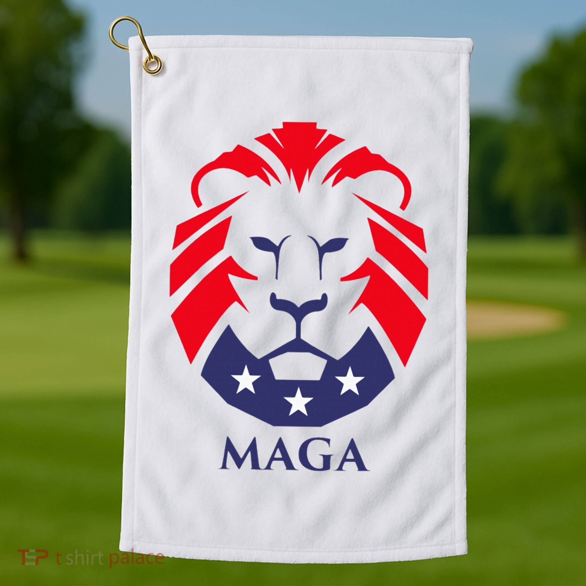 Maga Lion Golf Towel
