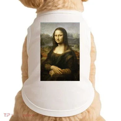 Mona Lisa Doggie Tank