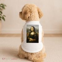 Mona Lisa Doggie Tank thumb 2