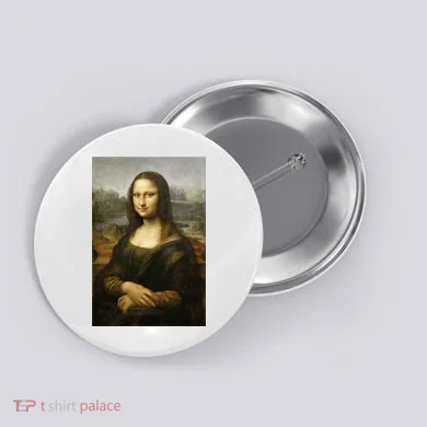 Mona Lisa Button