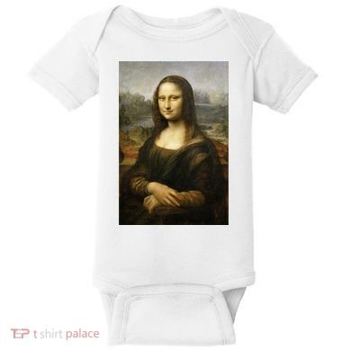 Mona Lisa Baby Bodysuit