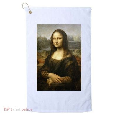 Mona Lisa Golf Towel