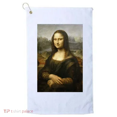 Mona Lisa Golf Towel