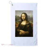 Mona Lisa Golf Towel thumb 0