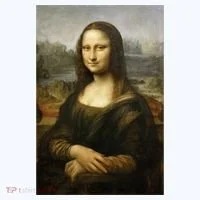 Mona Lisa Golf Towel thumb 3