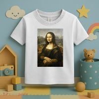 Mona Lisa Toddler T-Shirt thumb 3