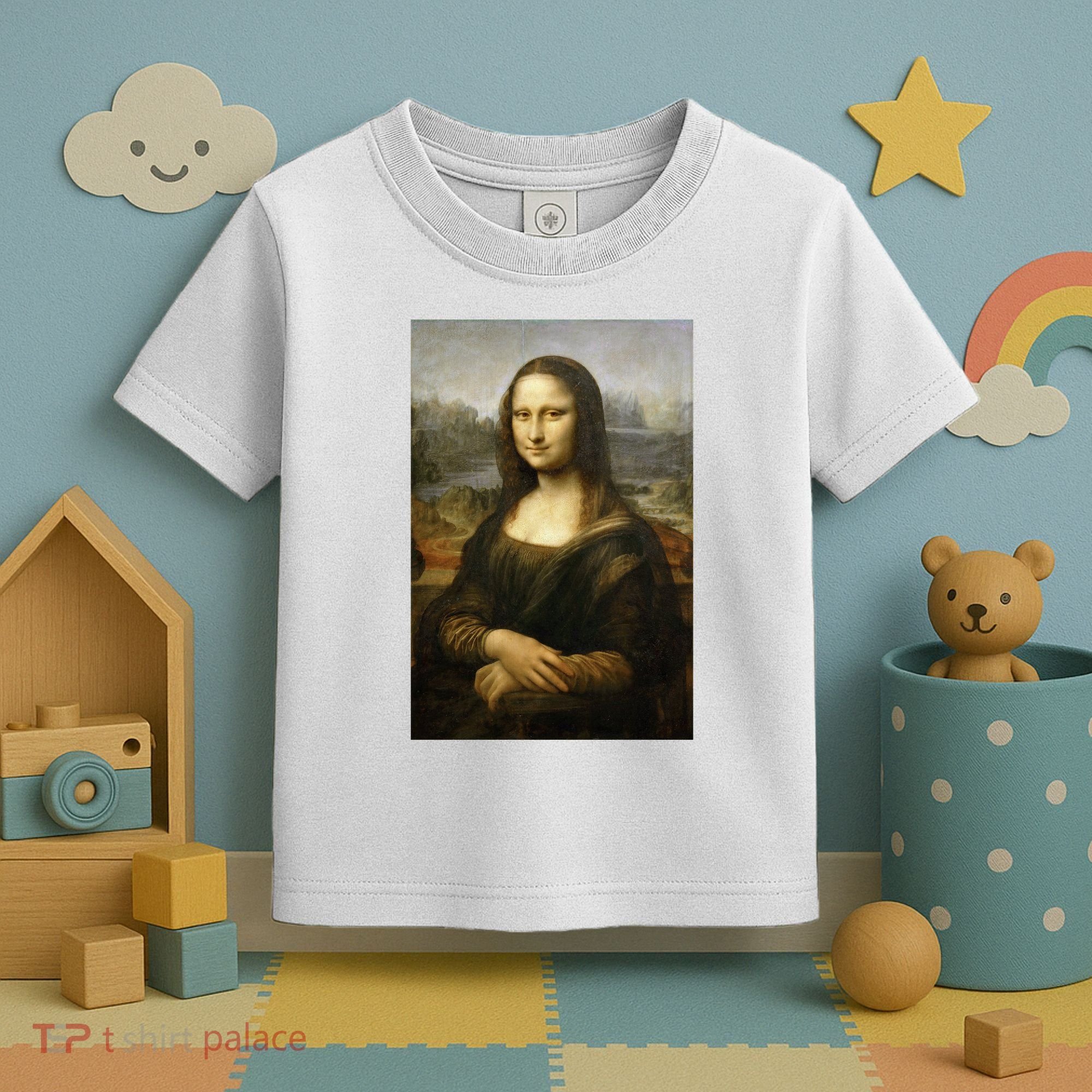 Mona Lisa Toddler T-Shirt