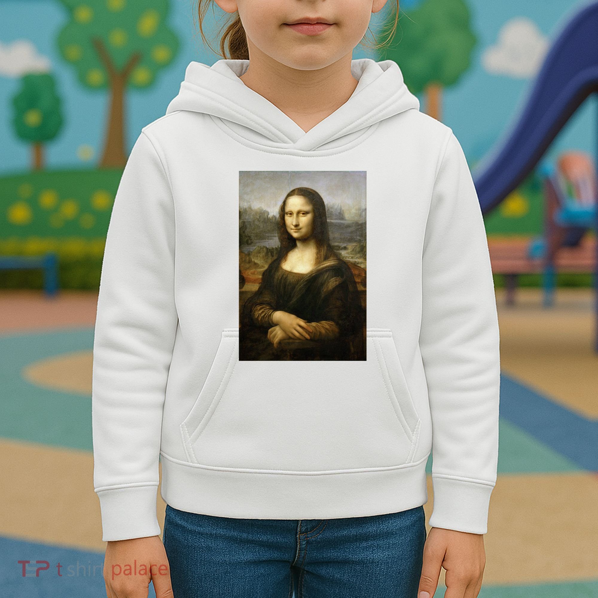 Mona Lisa Kids Hoodie