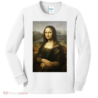 Mona Lisa Kids Long Sleeve Shirt