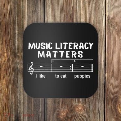 Music Literacy Matters Coaster