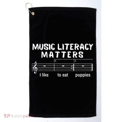 Music Literacy Matters Golf Towel