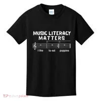 Music Literacy Matters Kids T-Shirt thumb 0