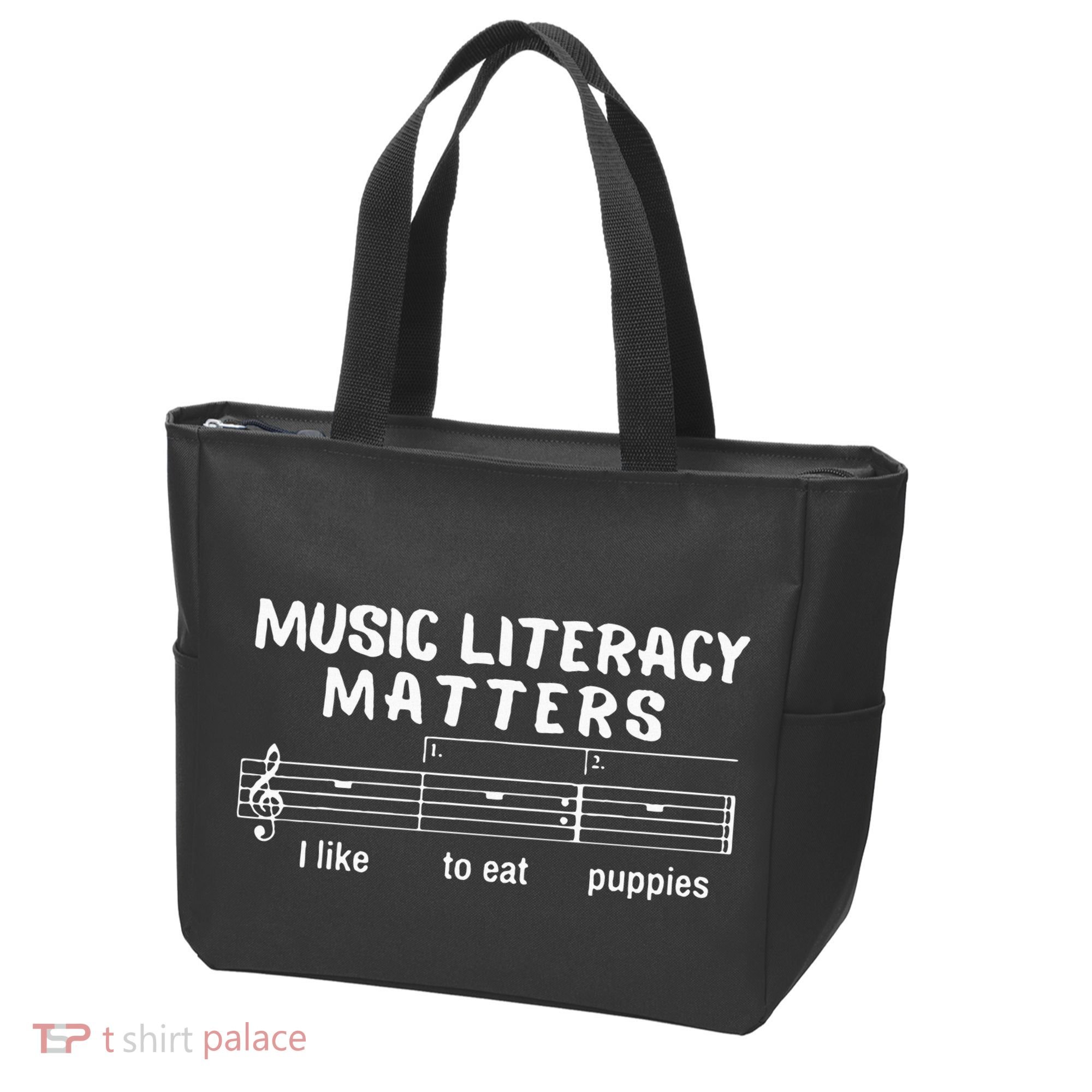 Music Literacy Matters Tote Bag