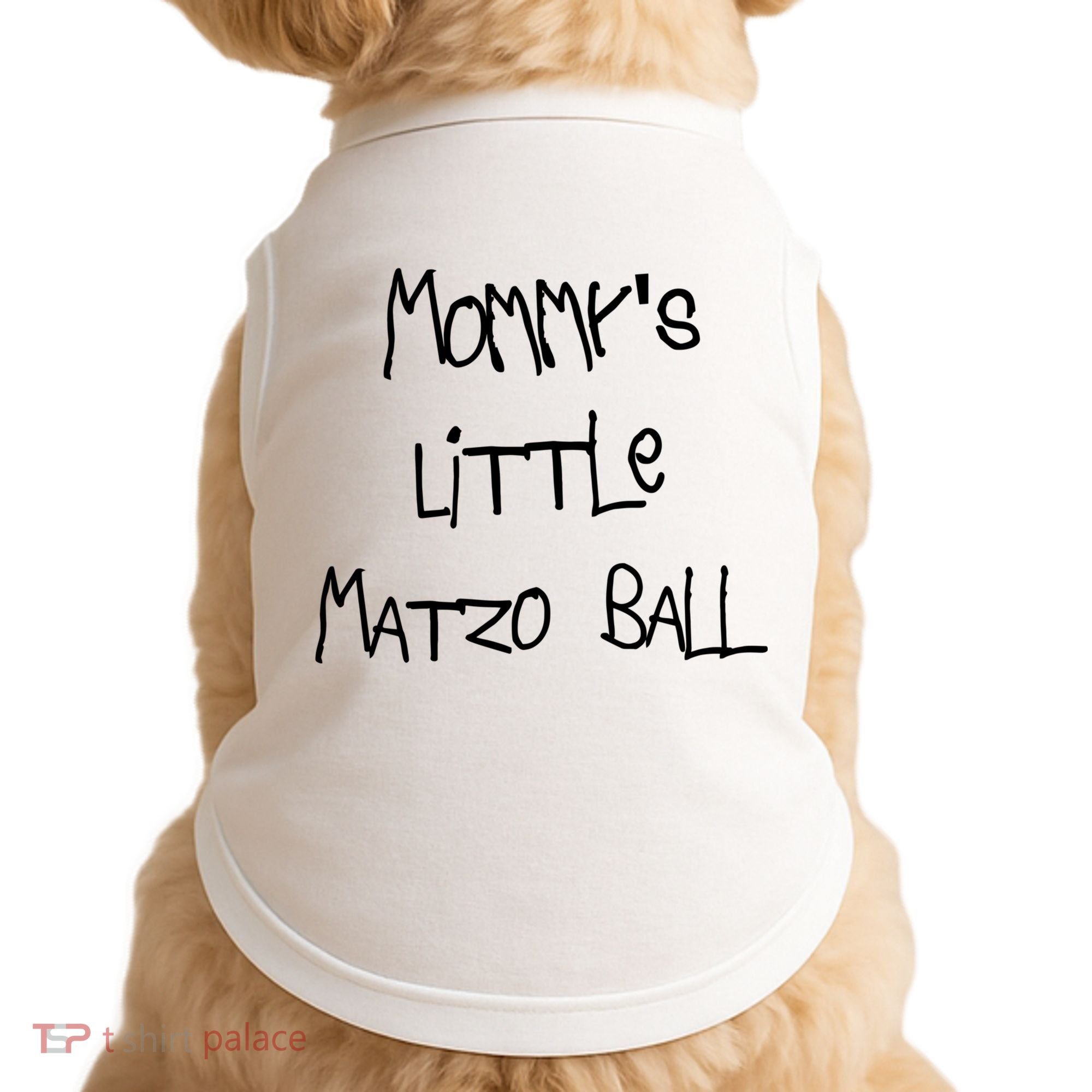 MommyS Little Matzo Ball Funn Doggie Tank