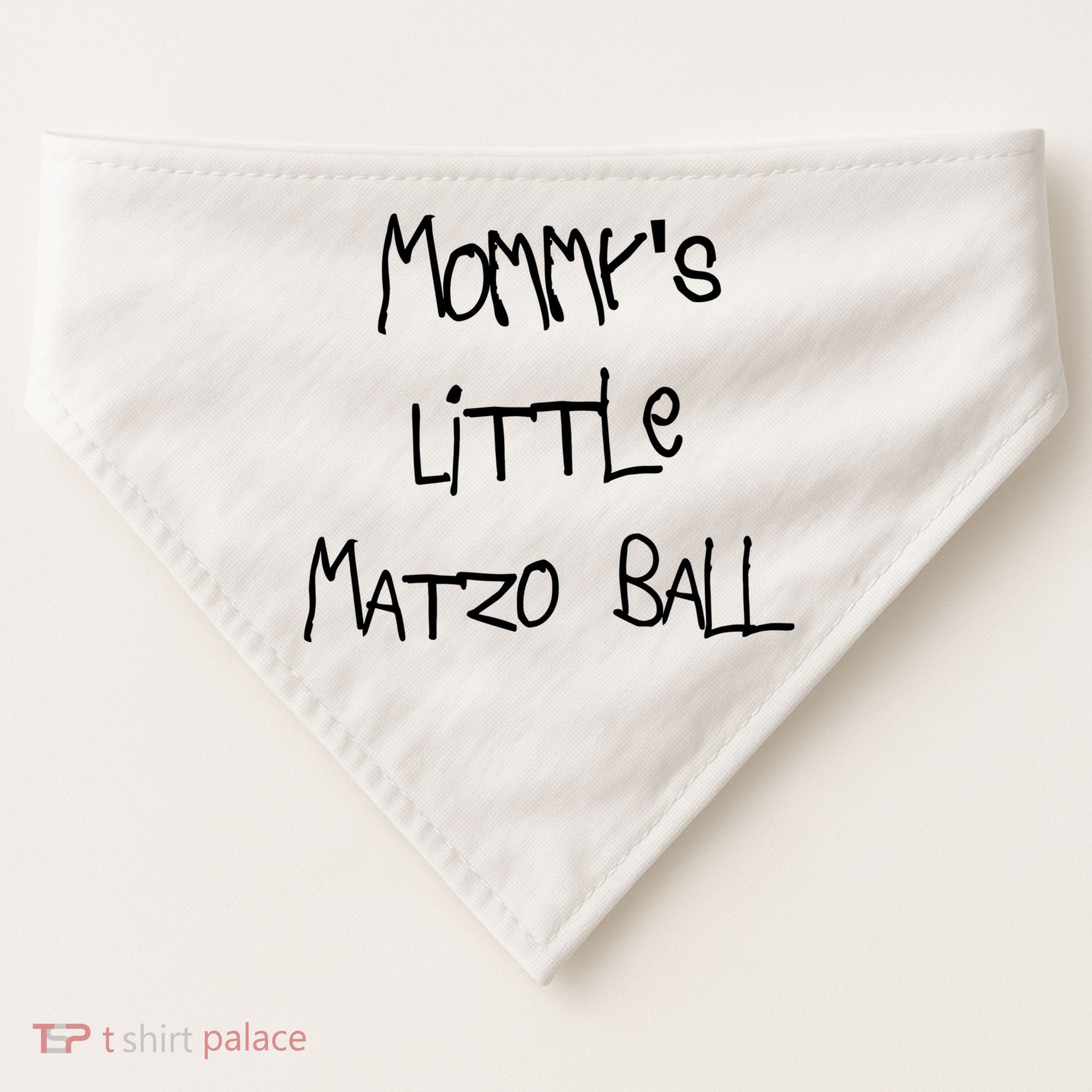 MommyS Little Matzo Ball Funn USA-Made Doggie Bandana