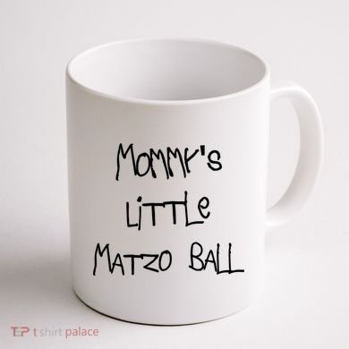 MommyS Little Matzo Ball Funn Coffee Mug back