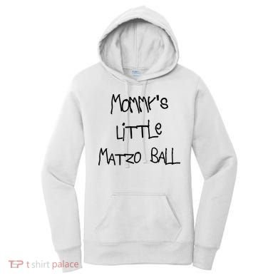 MommyS Little Matzo Ball Funn Women's Hoodie