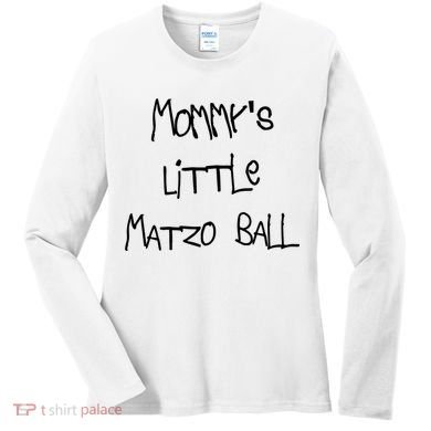 MommyS Little Matzo Ball Funn Women's Long Sleeve Shirt