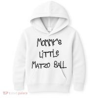 MommyS Little Matzo Ball Funn Kids Hoodie thumb 0