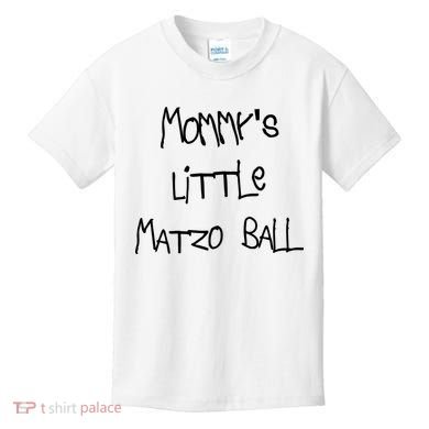 MommyS Little Matzo Ball Funn Kids T-Shirt