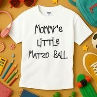 MommyS Little Matzo Ball Funn Kids T-Shirt thumb 3