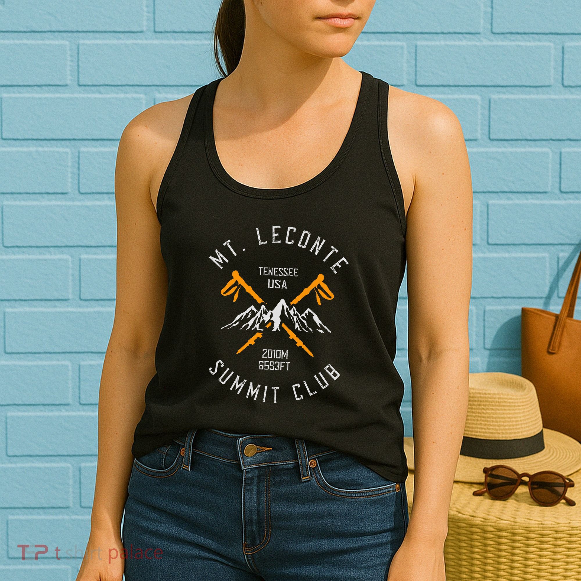 Mount Leconte Mountain Hiker Hiking Women's Tank Top