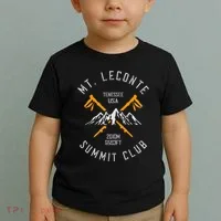 Mount Leconte Mountain Hiker Hiking Toddler T-Shirt thumb 2