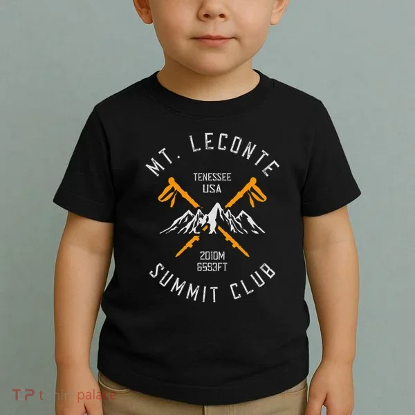 Mount Leconte Mountain Hiker Hiking Toddler T-Shirt