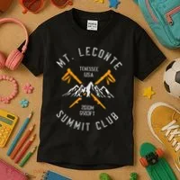 Mount Leconte Mountain Hiker Hiking Kids T-Shirt thumb 3