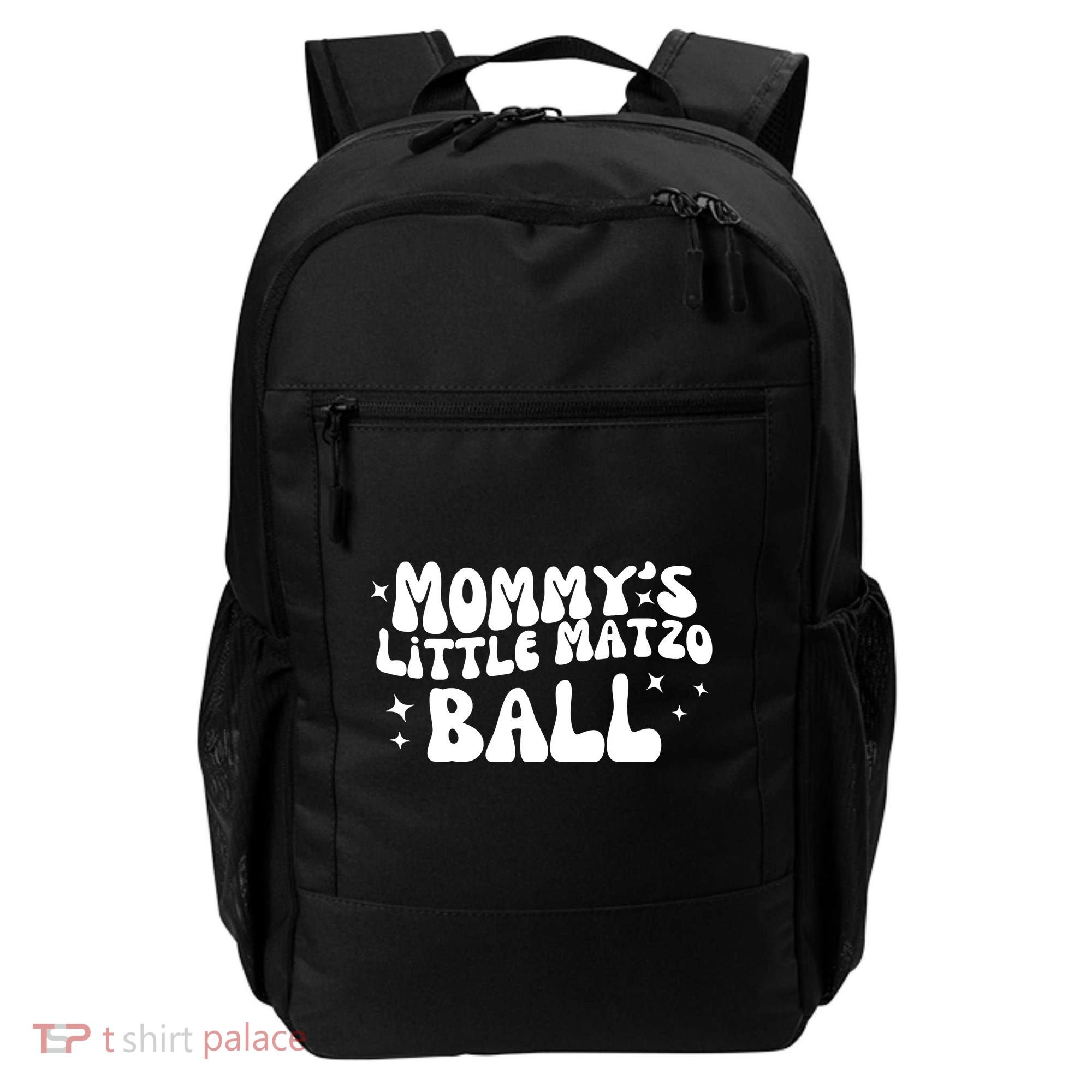 Mommys Little Matzo Ball Backpack