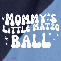Mommys Little Matzo Ball Raglan Baseball Sleeve Shirt thumb 2