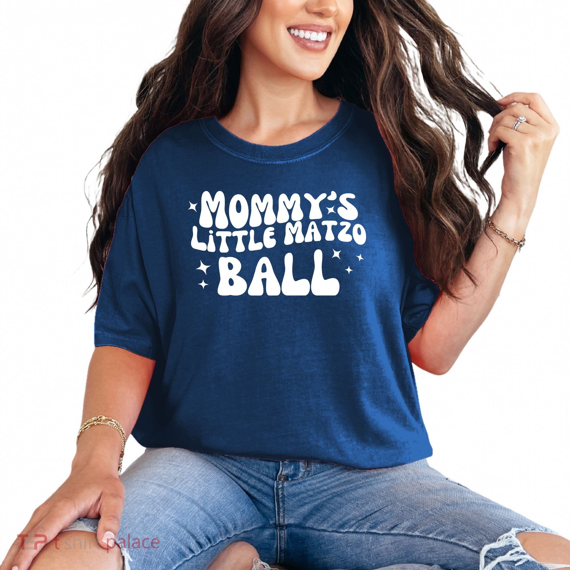 Mommys Little Matzo Ball Comfort Colors T-Shirt