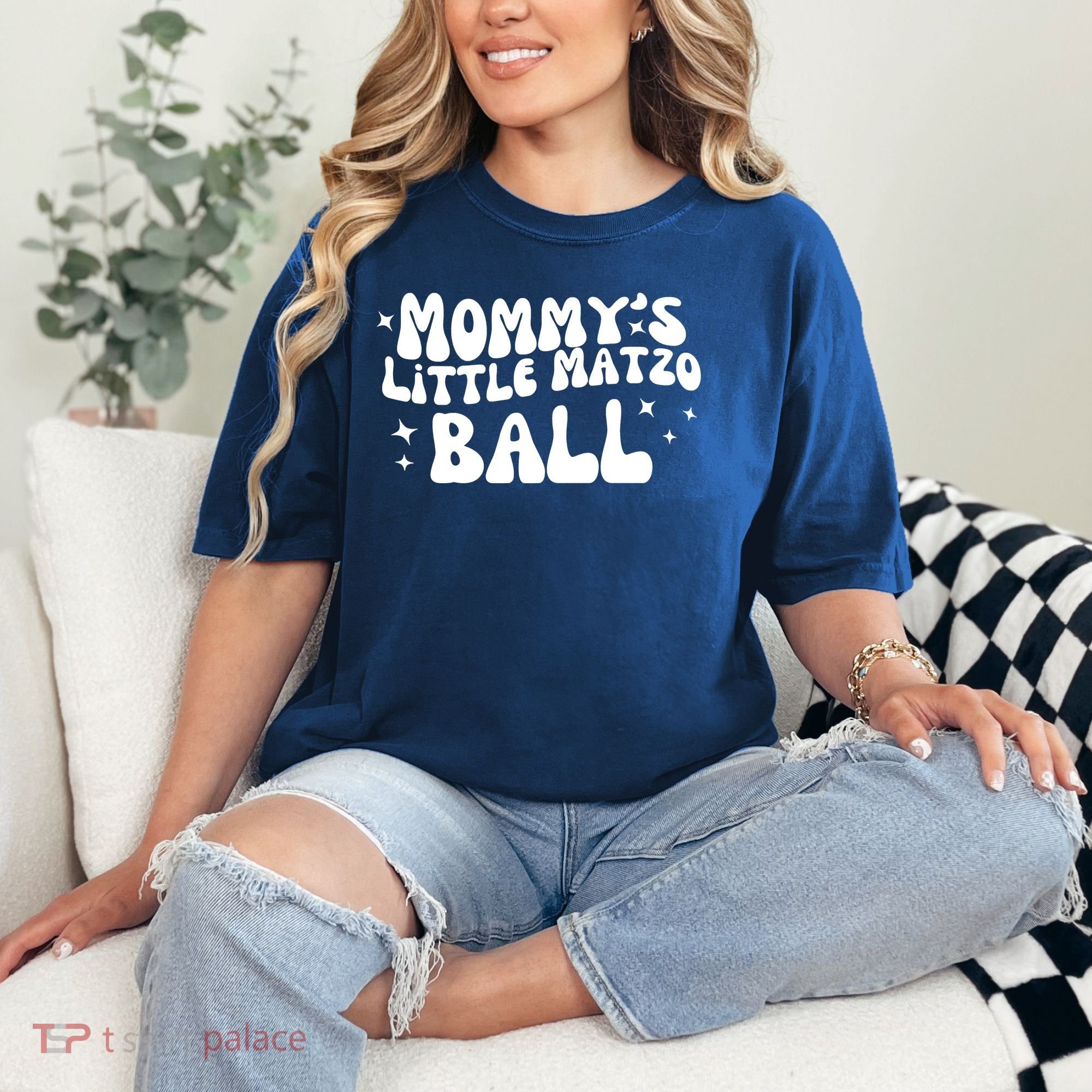 Mommys Little Matzo Ball Comfort Colors T-Shirt