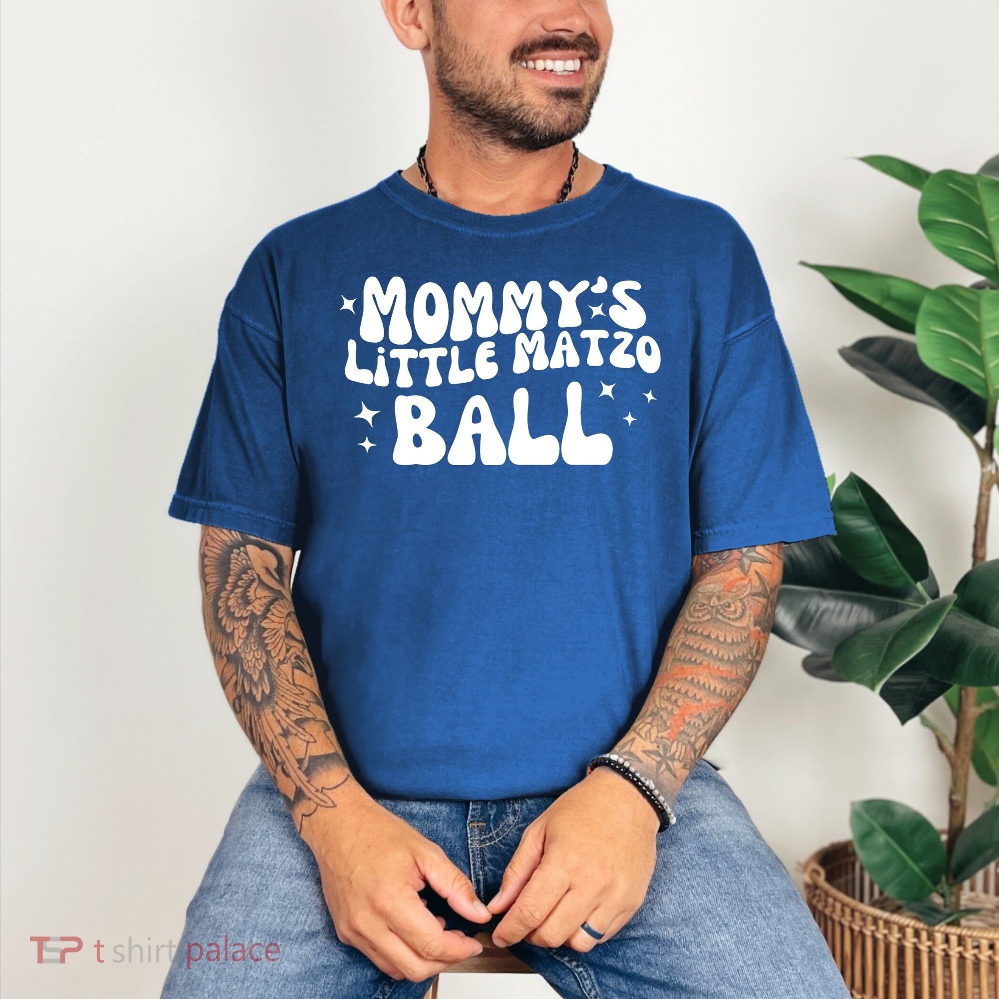 Mommys Little Matzo Ball Comfort Colors T-Shirt