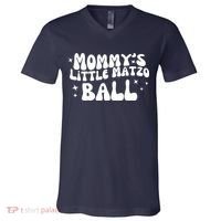 Mommys Little Matzo Ball V-Neck T-Shirt thumb 0