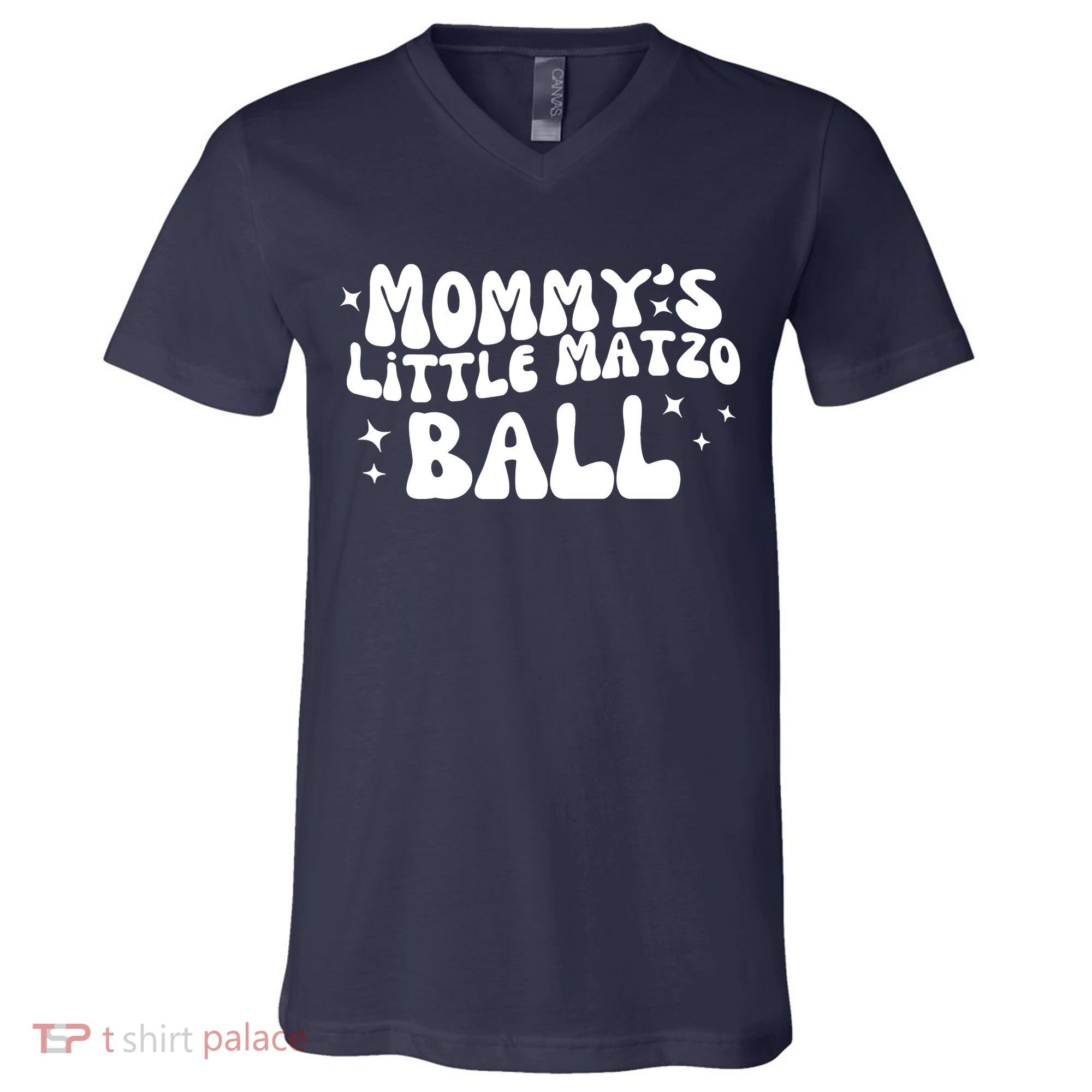 Mommys Little Matzo Ball V-Neck T-Shirt