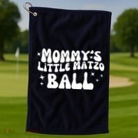 Mommys Little Matzo Ball Golf Towel thumb 1