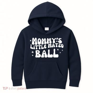 Mommys Little Matzo Ball Kids Hoodie
