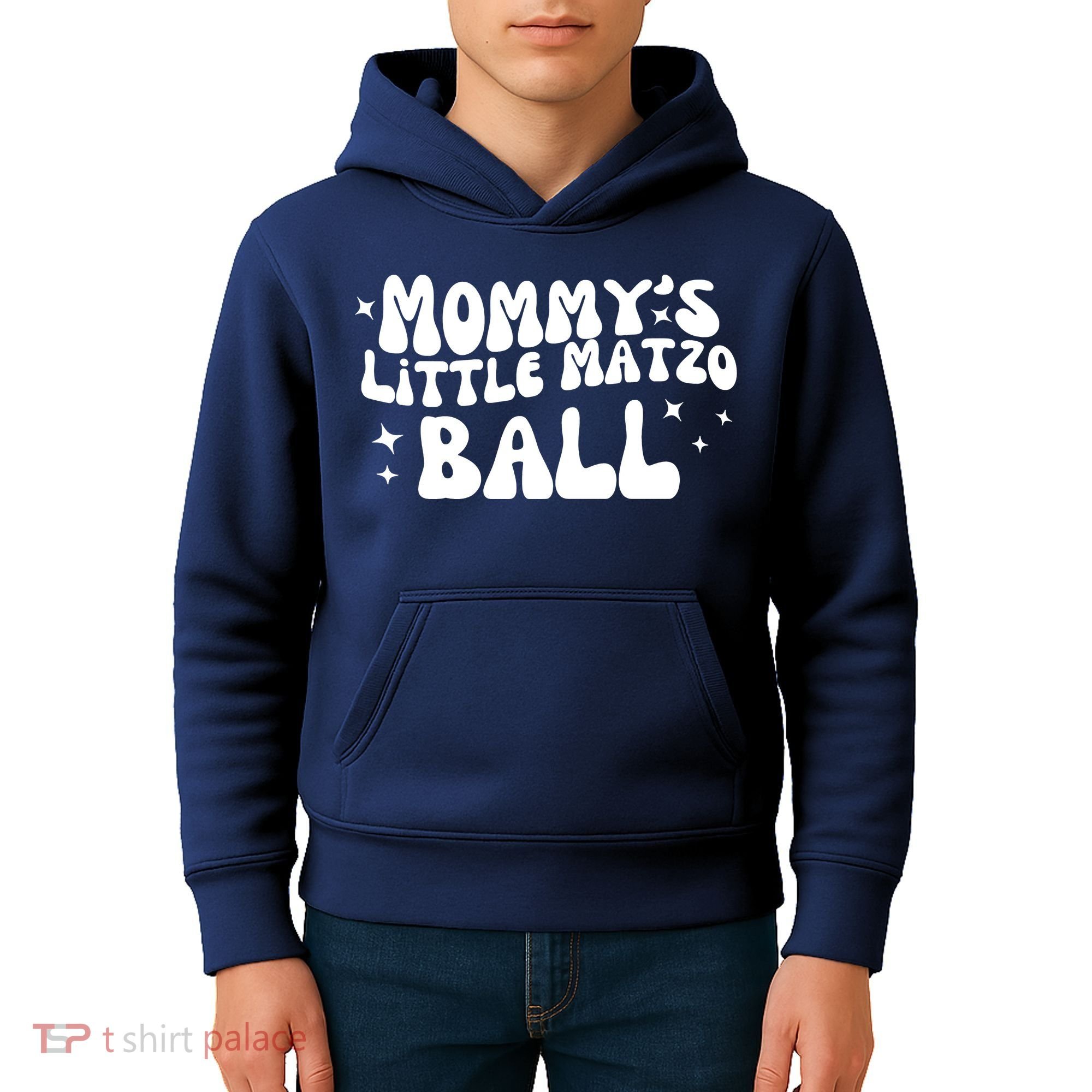Mommys Little Matzo Ball Kids Hoodie