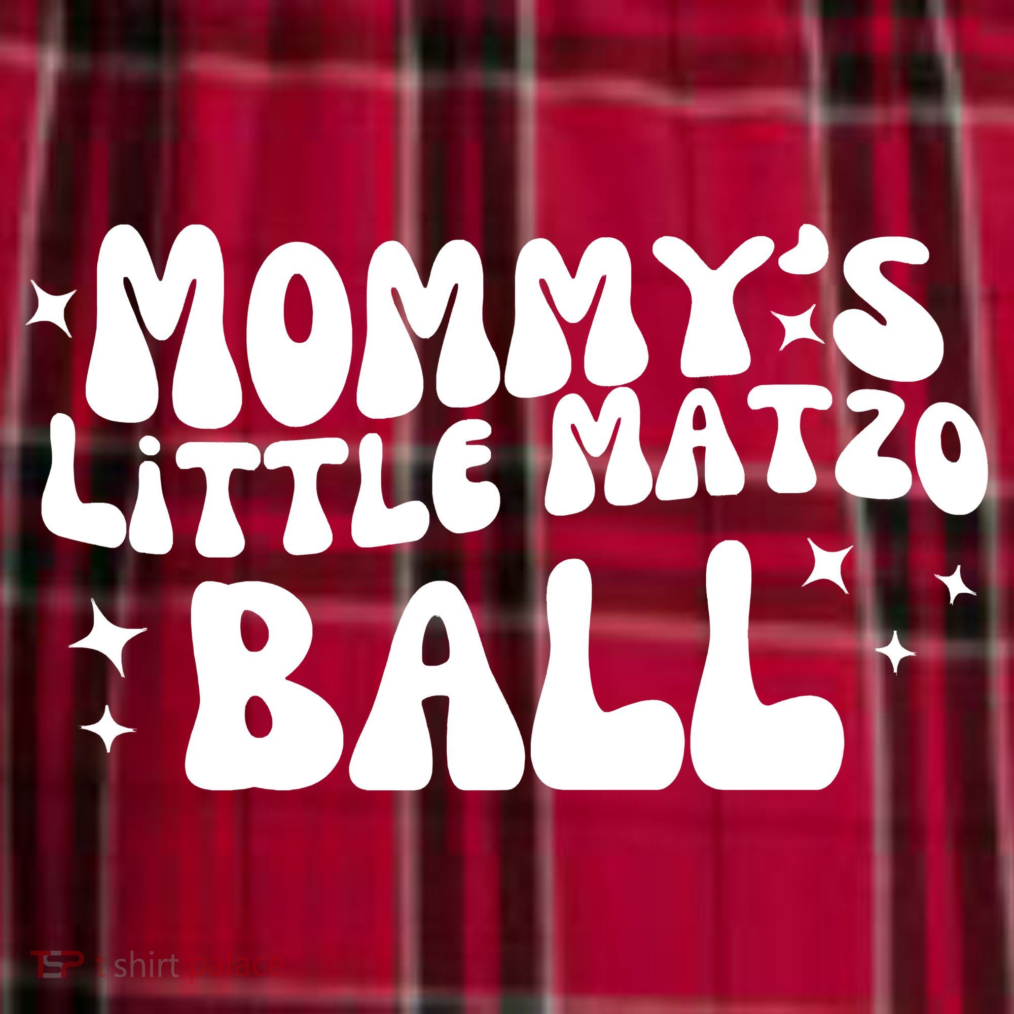 Mommys Little Matzo Ball Women's Flannel Plaid Pajama Pants