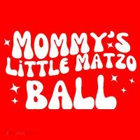 Mommys Little Matzo Ball Santa Hat thumb 1