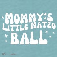 Mommys Little Matzo Ball Sueded Cloud Jersey T-Shirt thumb 2