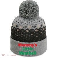 Mommys Little Meatball Italian Meme The Baniff Cuffed Pom Beanie thumb 0