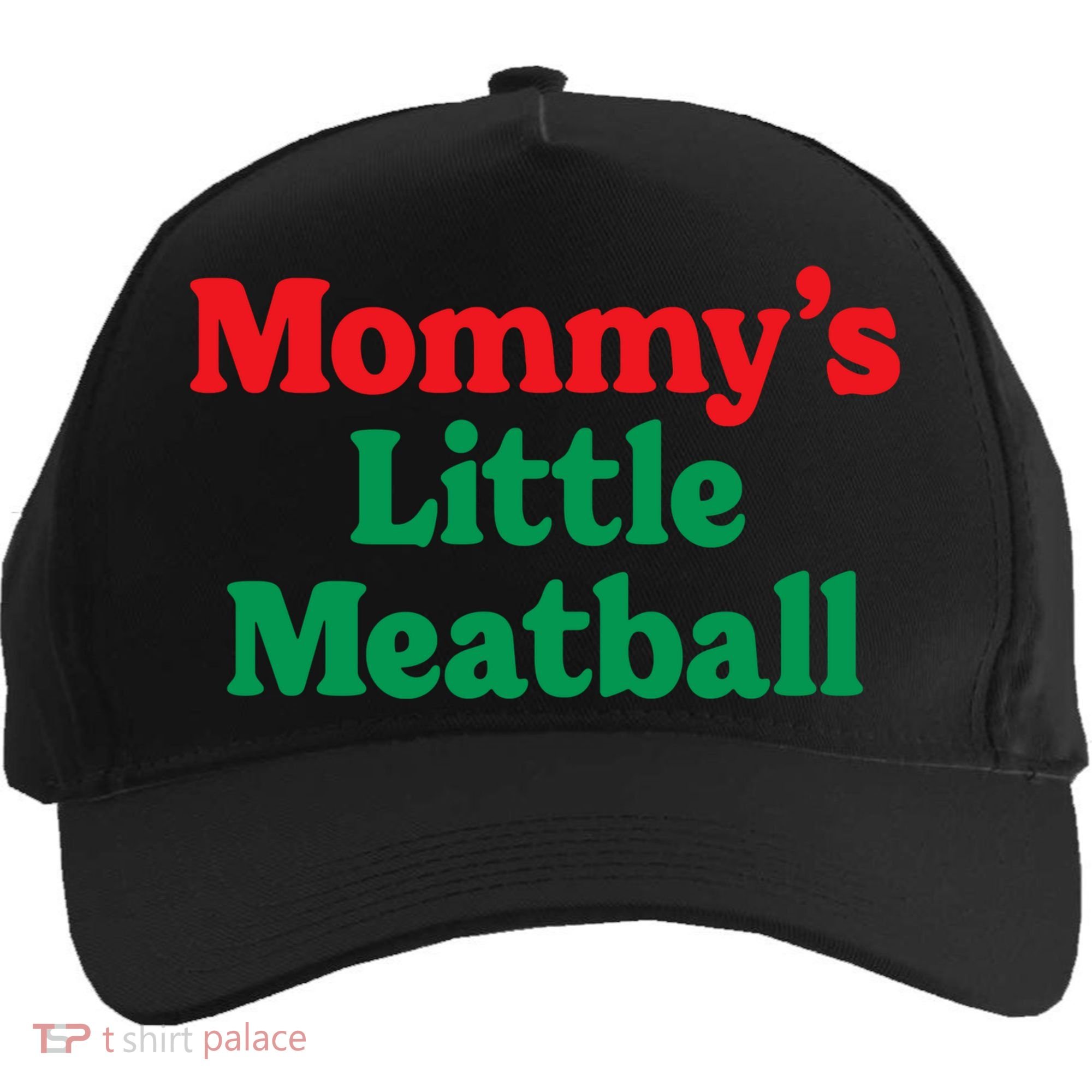 Mommys Little Meatball Italian Meme Five-Panel Snapback Cap